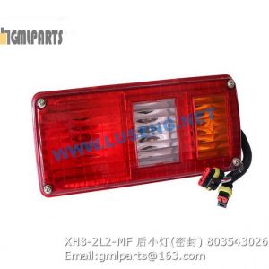 ,803543026 XH8-2L2-MF REAR LAMP XCMG