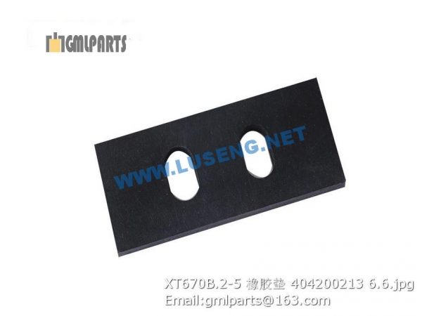 ,404200213 XT670B.2-5 RUBBER PLATE XCMG