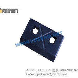 ,404200183 XT680.11.3.2-1 plate xcmg