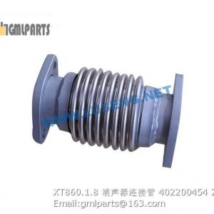 ,402200454 XT860.1.8 muffler pipe