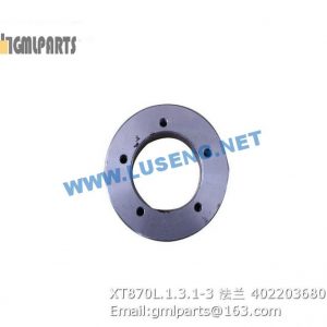 ,402203680 XT870L.1.3.1-3 XCMG BACKHOE LOADER FLANGE