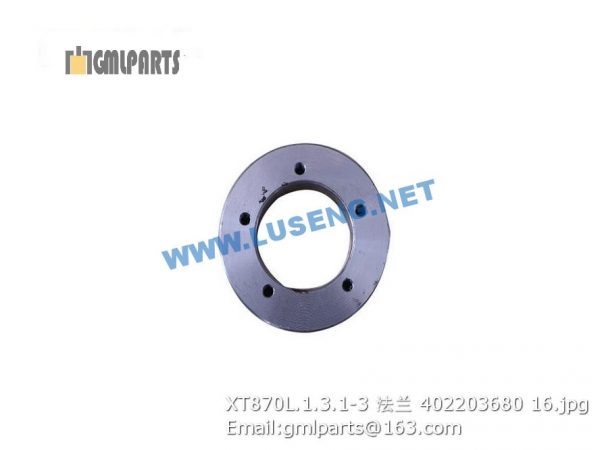 ,402203680 XT870L.1.3.1-3 XCMG BACKHOE LOADER FLANGE