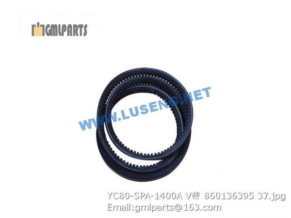 ,860136395 YC80-SPA-1400A BELT XCMG YUCHAI