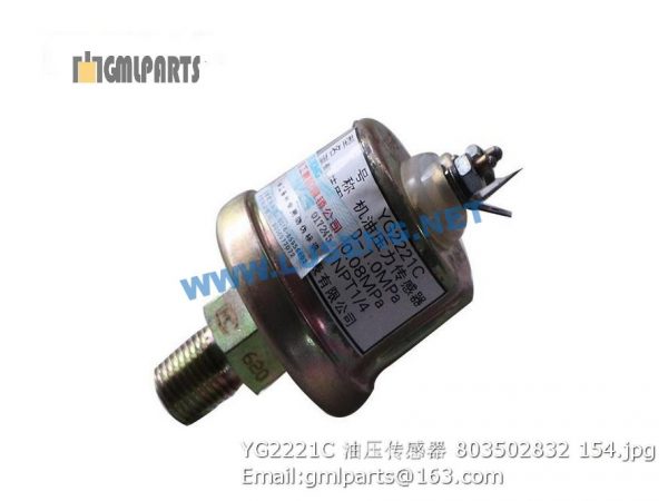 ,803502832 YG2221C OIL PRESSURE SENSOR