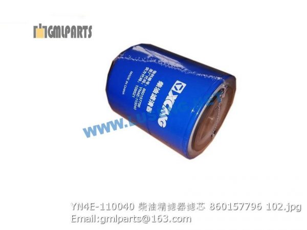 ,860157796 YN4E-110040 FUEL FILTER YUNNEI XCMG