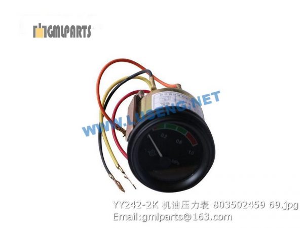 ,803502459 YY242-2K Engin Oil Pressure Meter