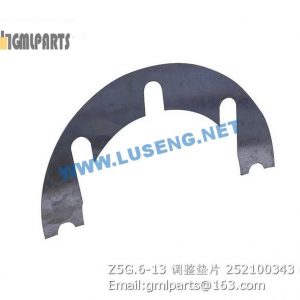 ,252100343 Z5G.6-13 SHIM XCMG