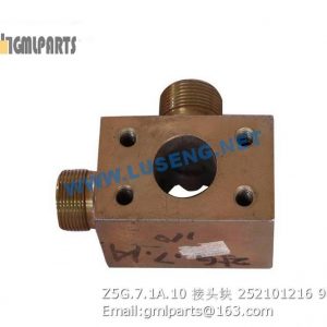 ,252101216 Z5G.7.1A.10 Connector XCMG