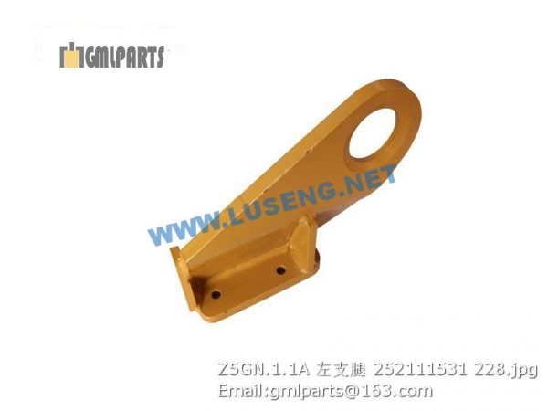 ,252111531 Z5GN.1.1A Left Bracket XCMG ZL50GN