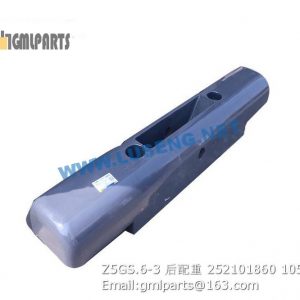 ,252101860 Z5GS.6-3 counterweight xcmg