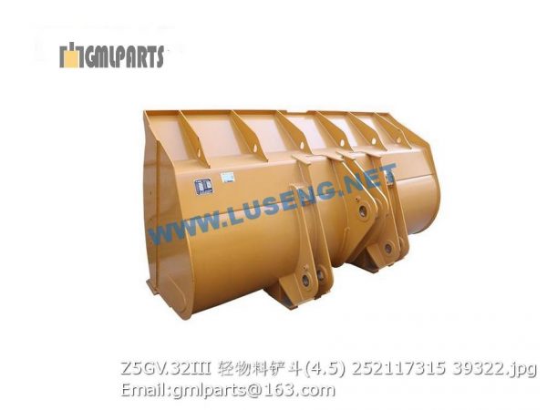 ,252117315 Z5GV.32III BUCKET 4.5CBM