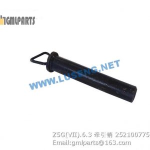 ,252100775 Z5G(VII).6.3 PIN XCMG