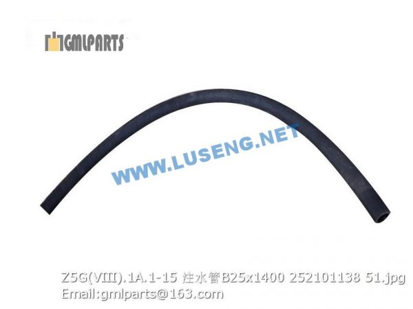 ,252101138 Z5G(VIII).1A.1-15 HOSE B25x1400