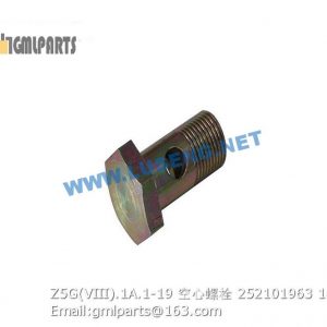 ,252101963 Z5G(VIII).1A.1-19 BOLT XCMG