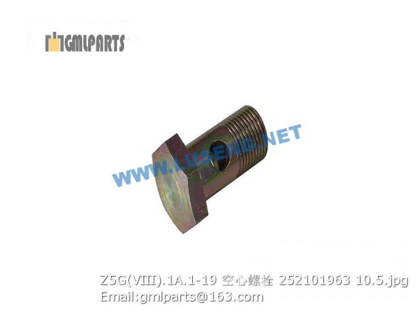 ,252101963 Z5G(VIII).1A.1-19 BOLT XCMG