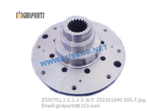 ,252101240 Z5G(YS).1.2.1.1-2 flange xcmg