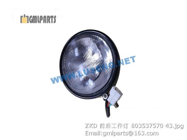 ,803537570 ZKD WORKING LAMP XCMG