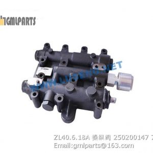 ,250200147 ZL40.6.18A Transmission Control Valve Assy