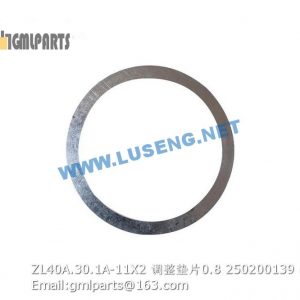 ,250200139 ZL40A.30.1A-11X2 adjusting shim 0.8