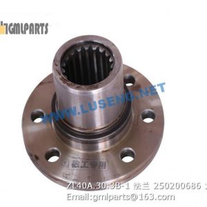 ,250200686 ZL40A.30.3B-1 flange xcmg