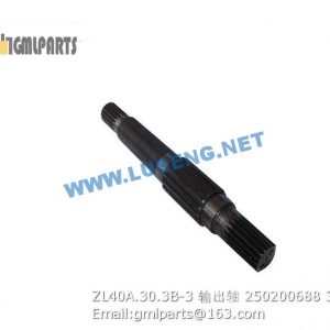 ,250200688 ZL40A.30.3B-3 output shaft