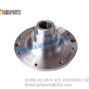 ,250200691 ZL40A.30.3B-6 flange xcmg