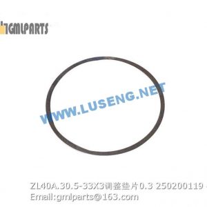 ,250200119 ZL40A.30.5-33X3 SHIM 0.3