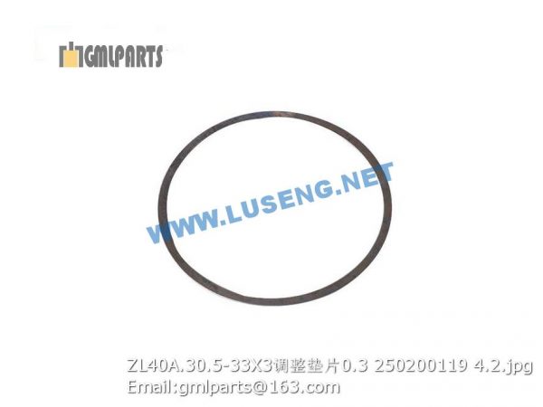 ,250200119 ZL40A.30.5-33X3 SHIM 0.3