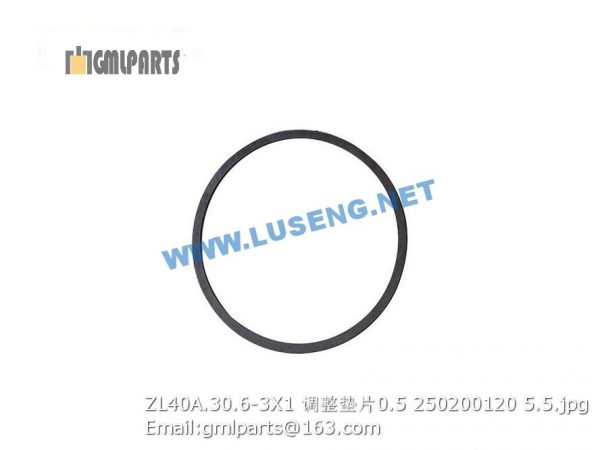 ,250200120 ZL40A.30.6-3X1 ADJUSTING SHIM 0.5