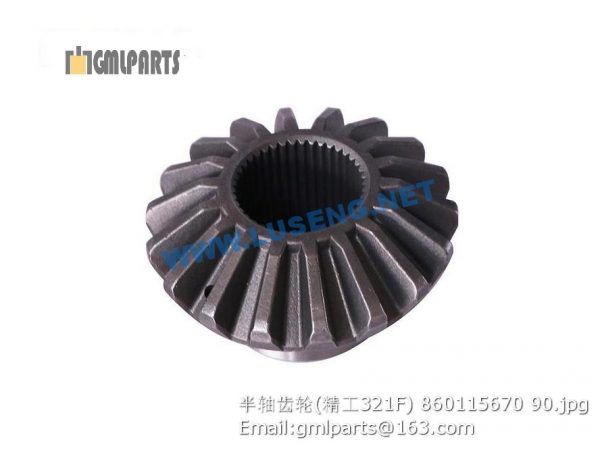 ,860115670 HALF SHAFT GEAR 321F