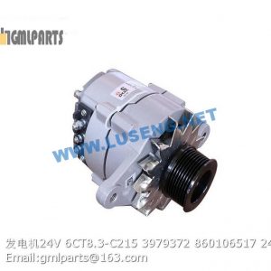 ,alternator 24V 6CT8.3-C215 3979372 860106517