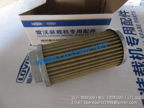 ,B00508+WU-100X100-J filter foton lovol spare parts