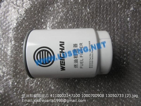 ,WEICHAI FUEL FILTER 4110002247100 1000700908 13050733