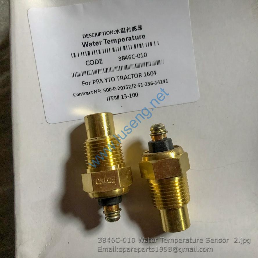 3846C-010 Water Temperature Sensor YTO-1604 SPARE PARTS