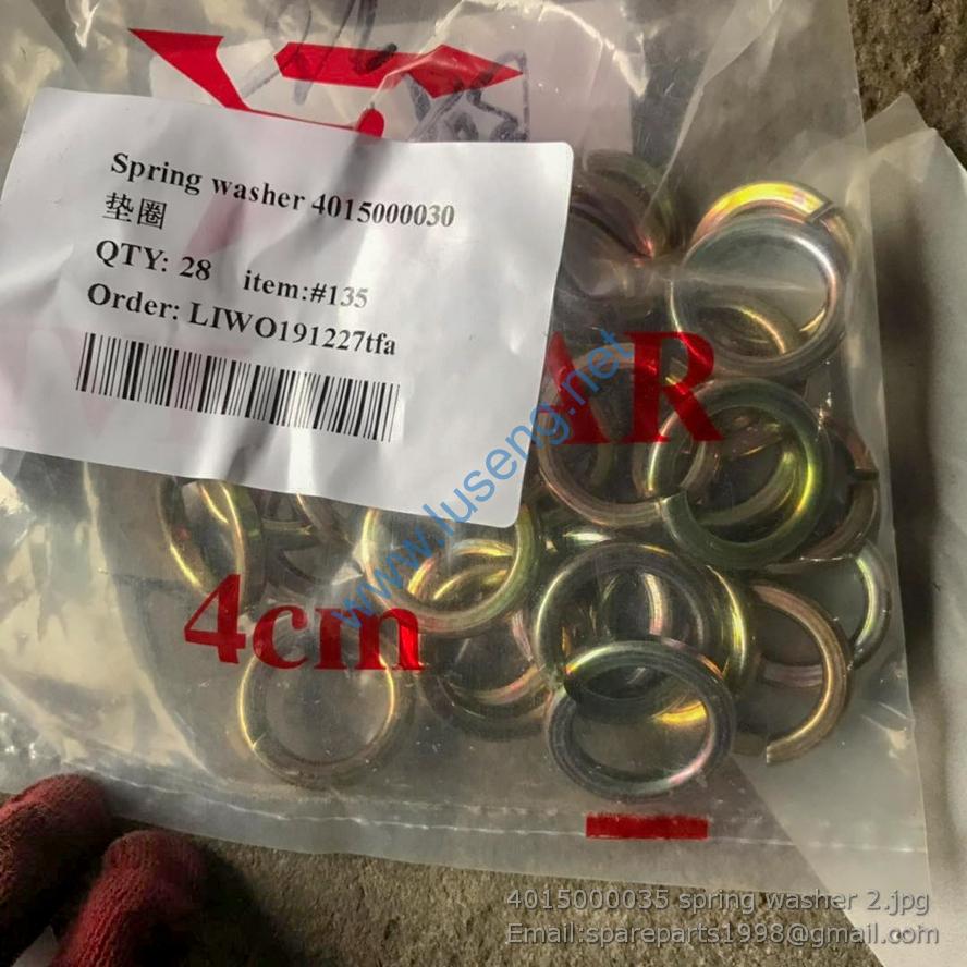 4015000035 spring washer SDLG MOTOR PARTS