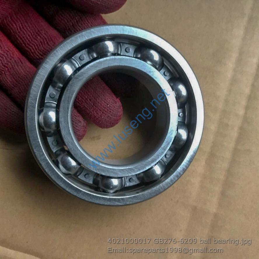 4021000017 GB276-6209 ball bearing SDLG SPARE PARTS
