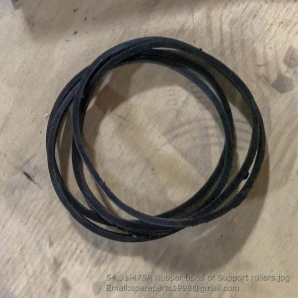 54.31.475A Rubber band of Support rollers 240100001747