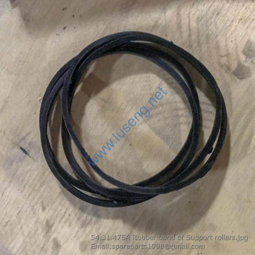 54.31.475A Rubber band of Support rollers 240100001747