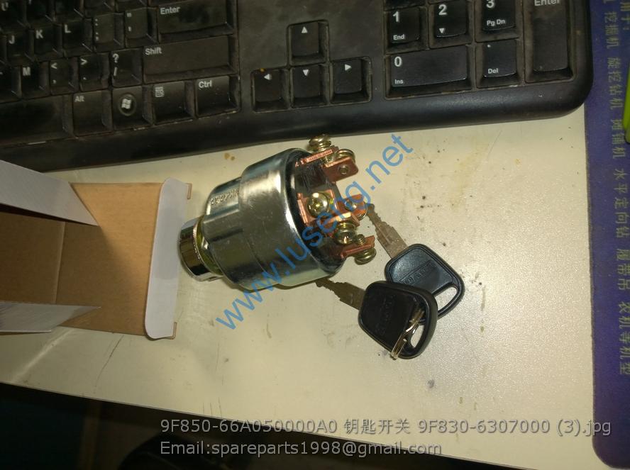 9F850-66A050000A0 9F830-6307000 KEY SWITCH FOTON LOVOL