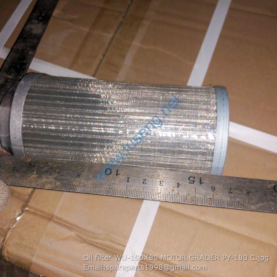 Oil filter WU-100X80 MOTOR GRADER PY-180 C