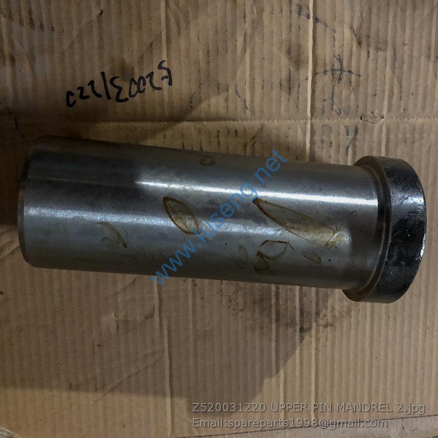 Z520031220 UPPER PIN MANDREL sem front loader parts