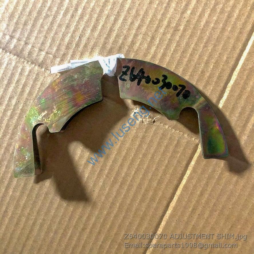 Z640030070 ADJUSTMENT SHIM sem parts