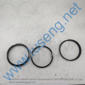 1006694+1006695+6I049 4110000186670 PISTON RING SDEC