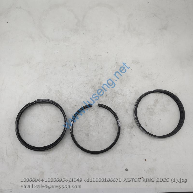1006694+1006695+6I049 4110000186670 PISTON RING SDEC