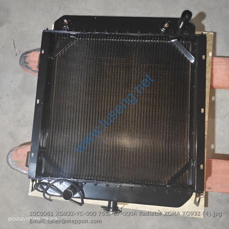 20C0061 XG932-YC-000 765I-67-000A Radiator XGMA XG932