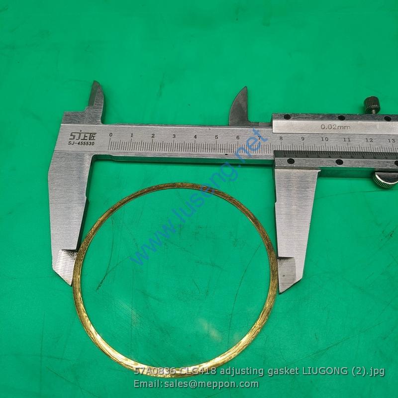 57A0836 CLG418 adjusting gasket LIUGONG