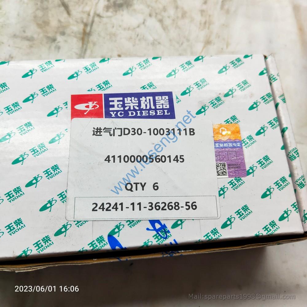D30-1003111B 4110000560145 VALVE INTAKE YUCHAI - Image 2