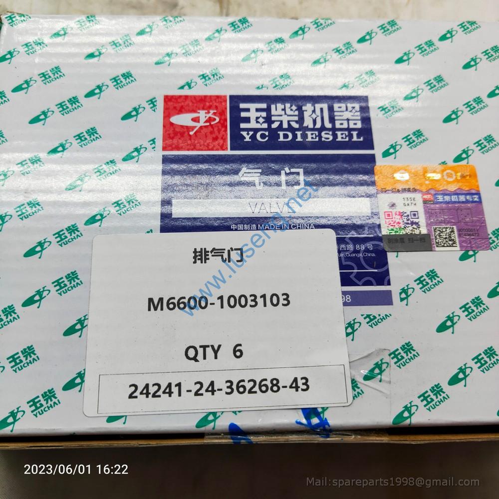 M6600-1003103 VALVE EX YUCHAI - Image 2