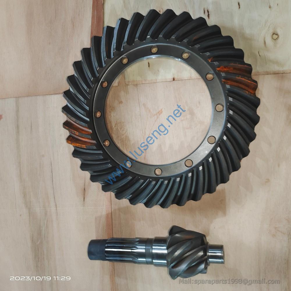 ZL30-009B 010B Rear axle main drive gear pair ZL30-009B ZL30-010B shantui wheel loader