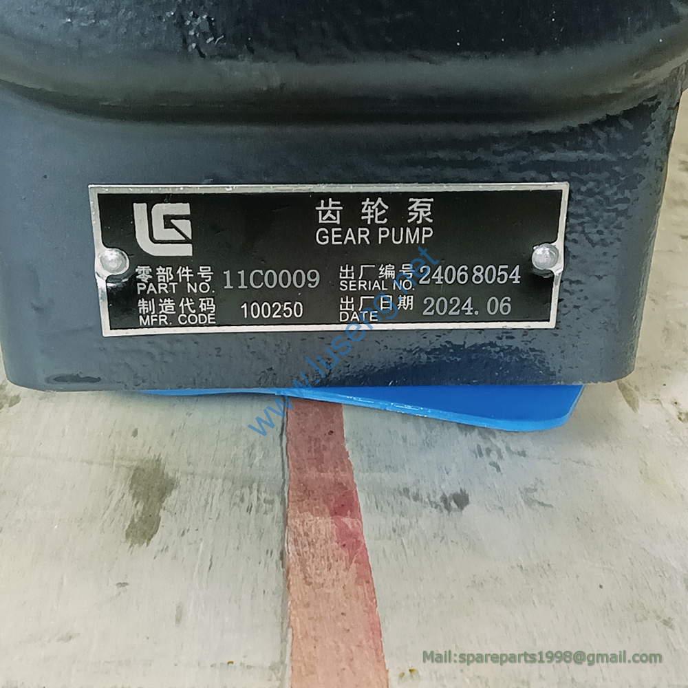 11C0009 CBG2080A GEAR PUMP LIUGONG JHPG2080L02 - Image 2